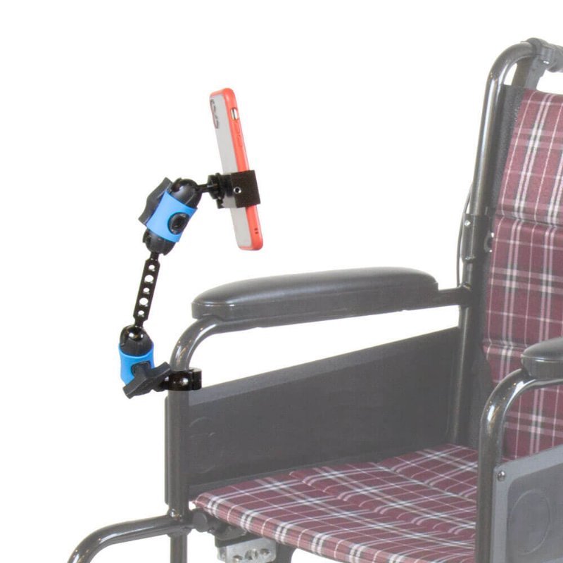 Cell Phone Mounts for wheelchair, table, and bedside