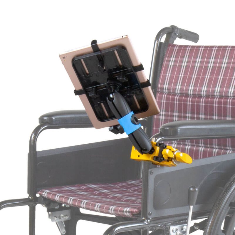 Tablet Mounts for wheelchair, table, and bedside