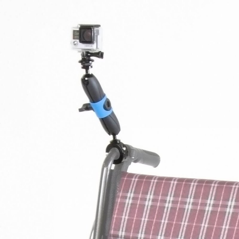 GoPro mounts for wheelchairs