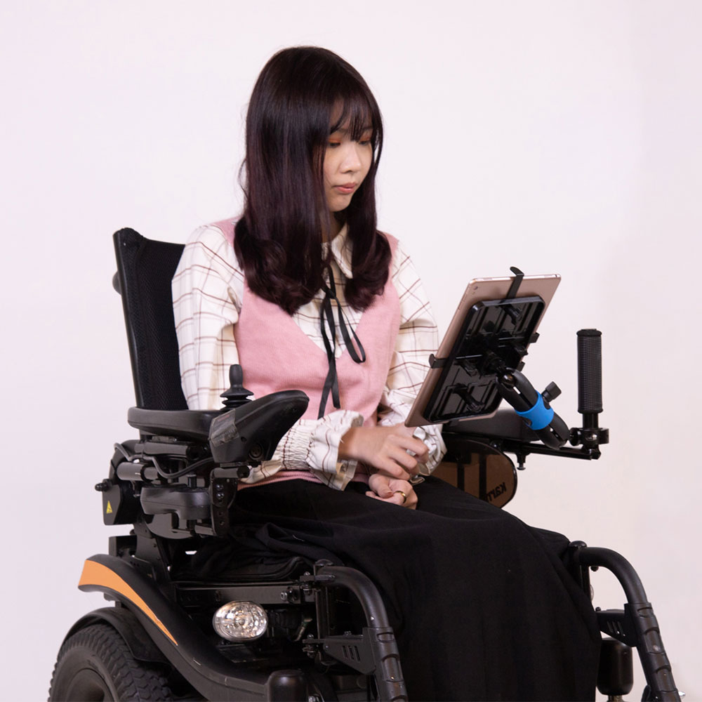 KM-205  iPad Holder for power wheelchair