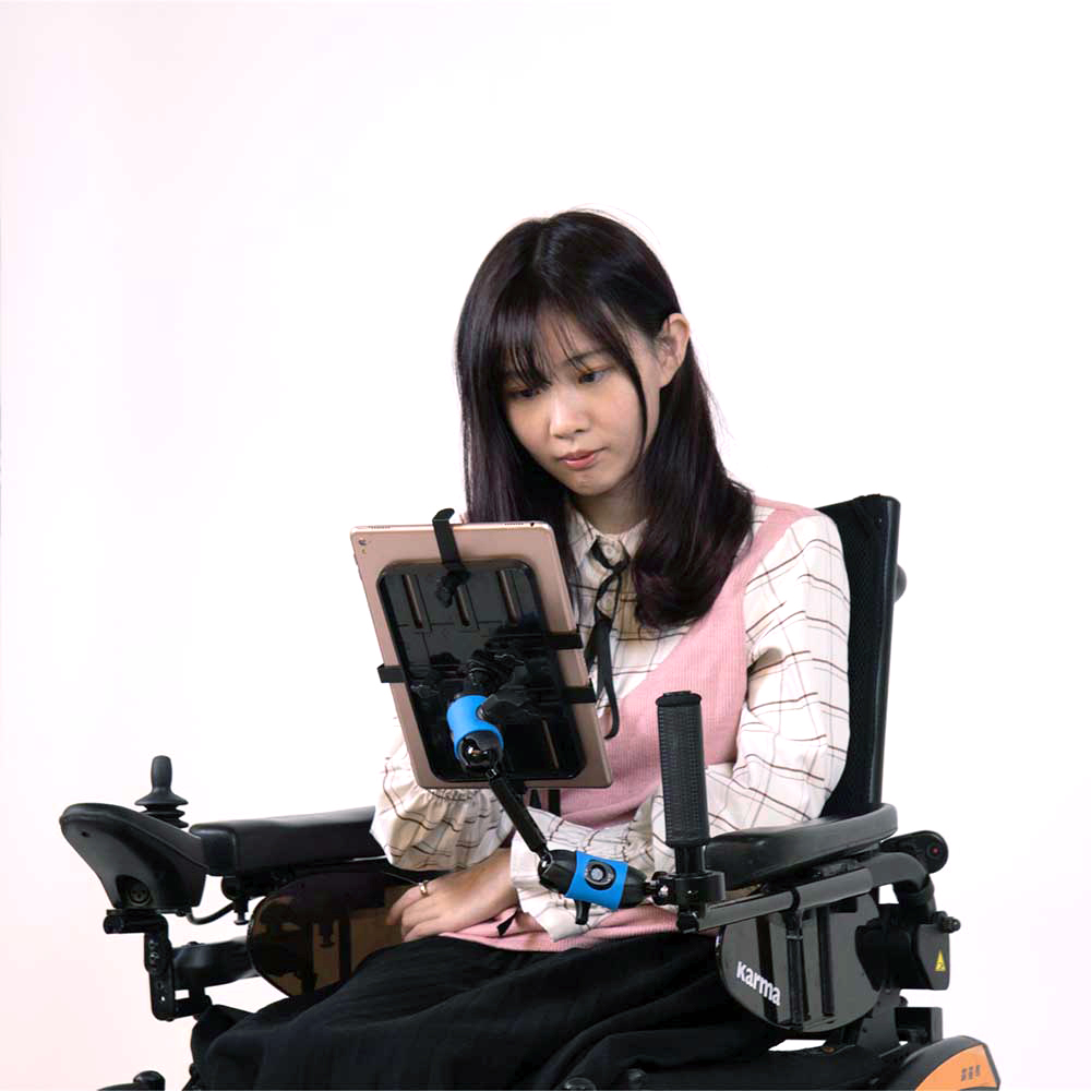 KM-209 iPad Holder for wheelchair